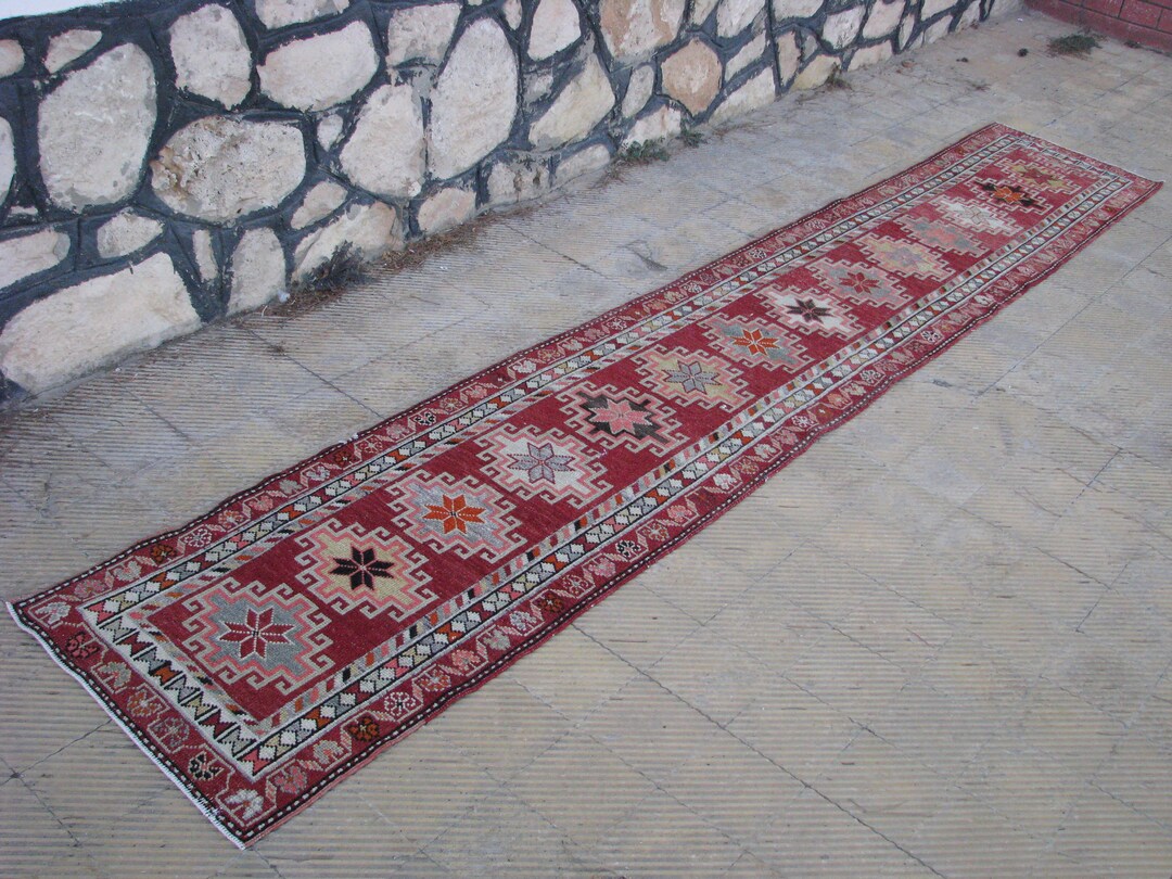 14x25 Long Runner Rug VINTAGE Extra Long Runner Rug 2x14 Oriental Runner for Corridor,kitchen ...