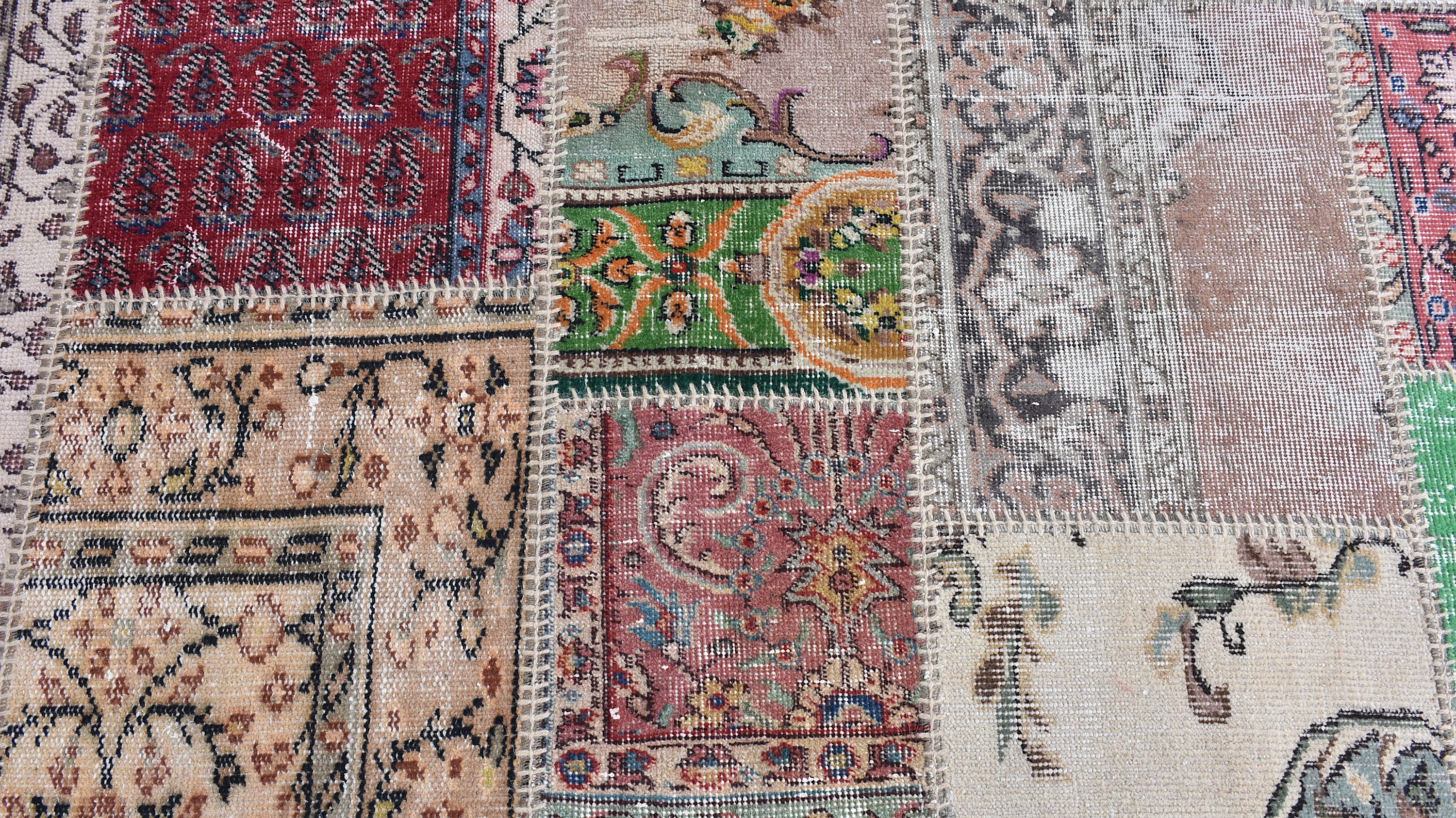 52.5×185.5 Patchwork ViNTAGE TURKiSH RUG 52.5×185.5 Patchwork ViNTAGE TURKiSH RUG Turkish Patchwork