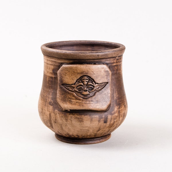 Handmade Stoneware Pottery Mug Unique Handcrafted Ceramic Coffee Cup Pottery for men gifts for children