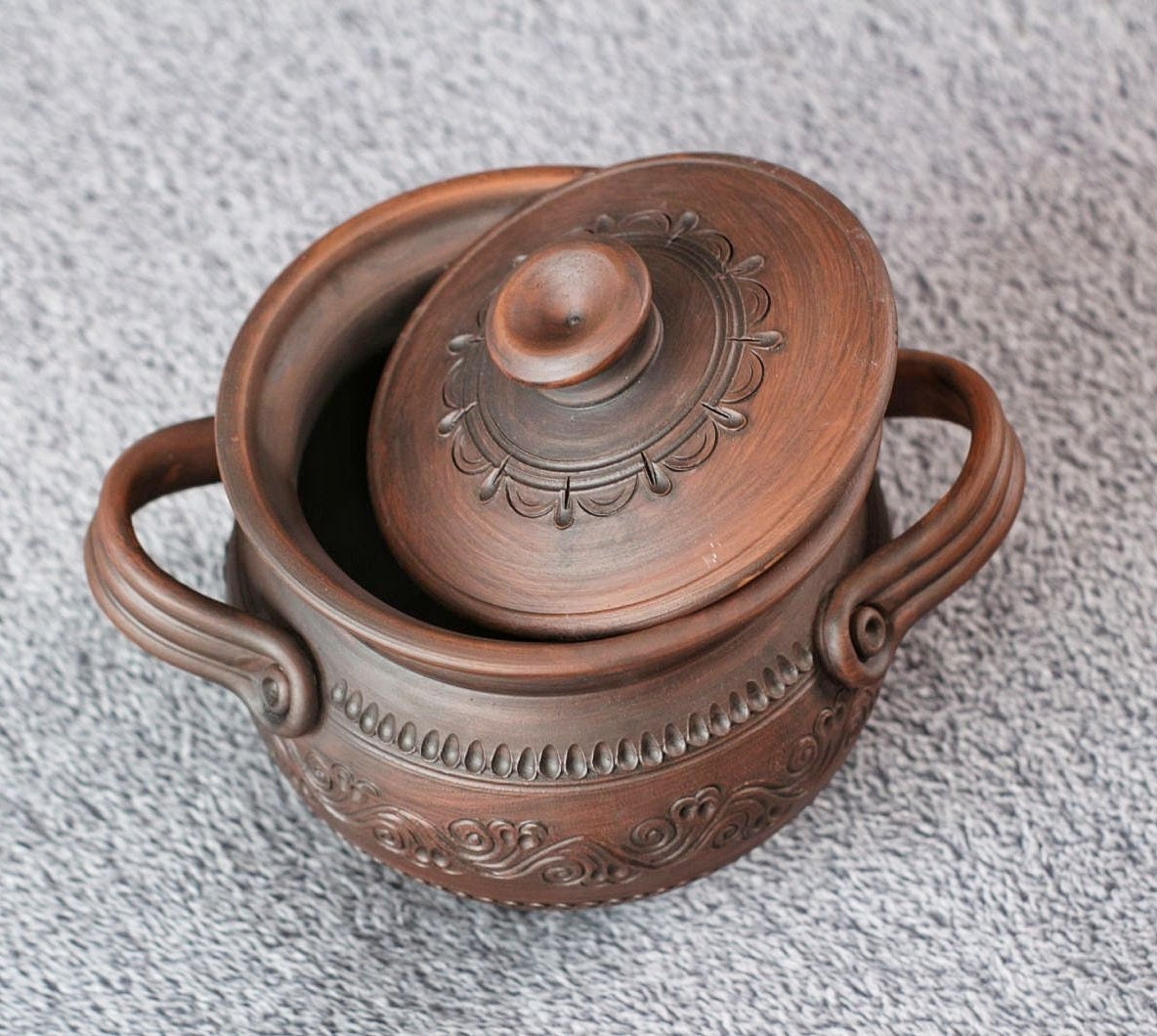 Large Stoneware Baking Bowl for sale Only 2 left at 70