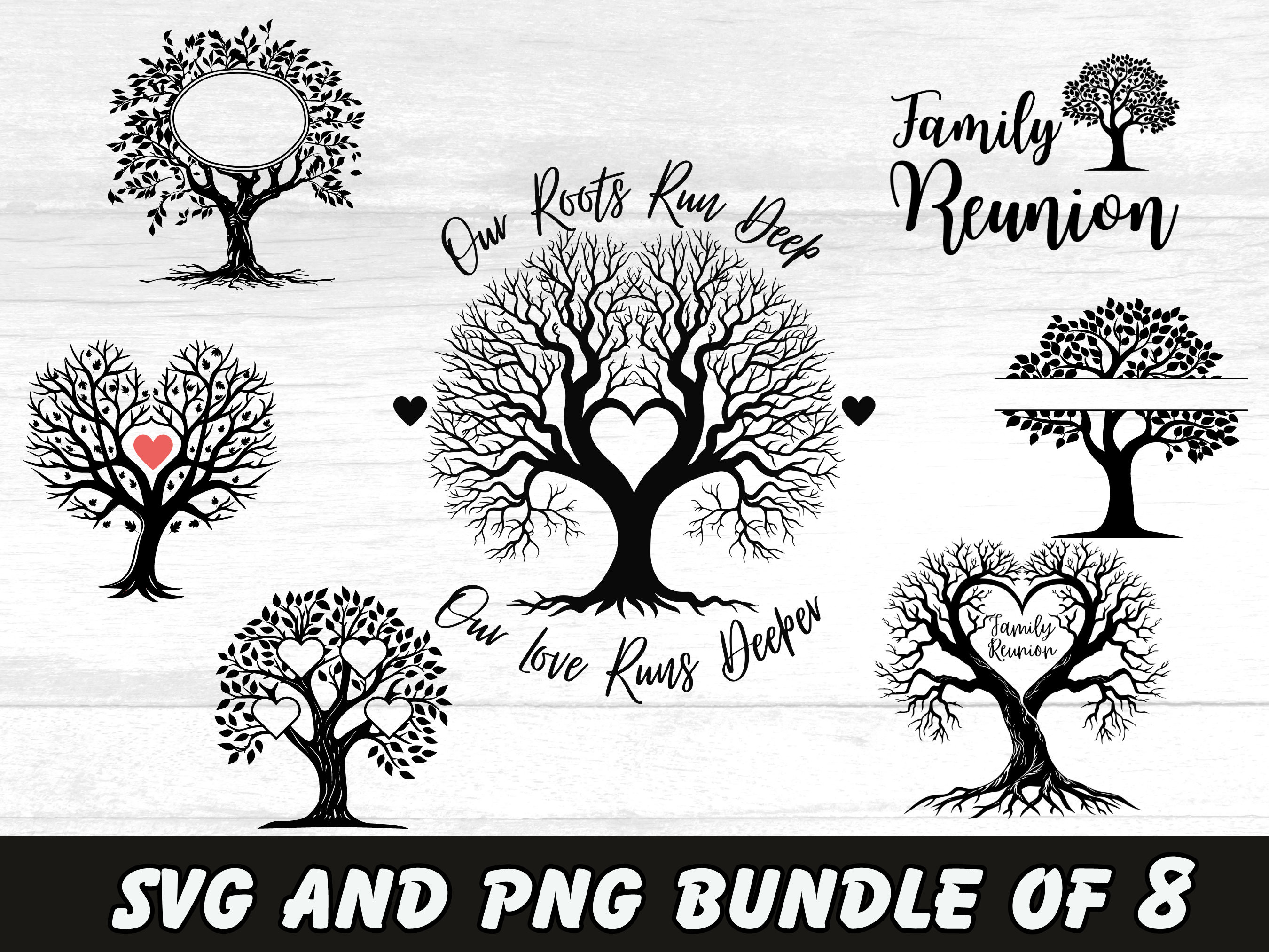 Free Family Reunion Tree Free Family Tree Svg 4 Members, Family