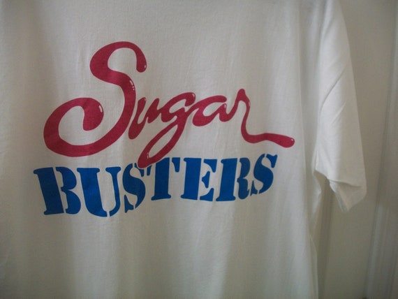 Vintage 90s Sugar Busters T Shirt Large Logo 7 10… - image 5