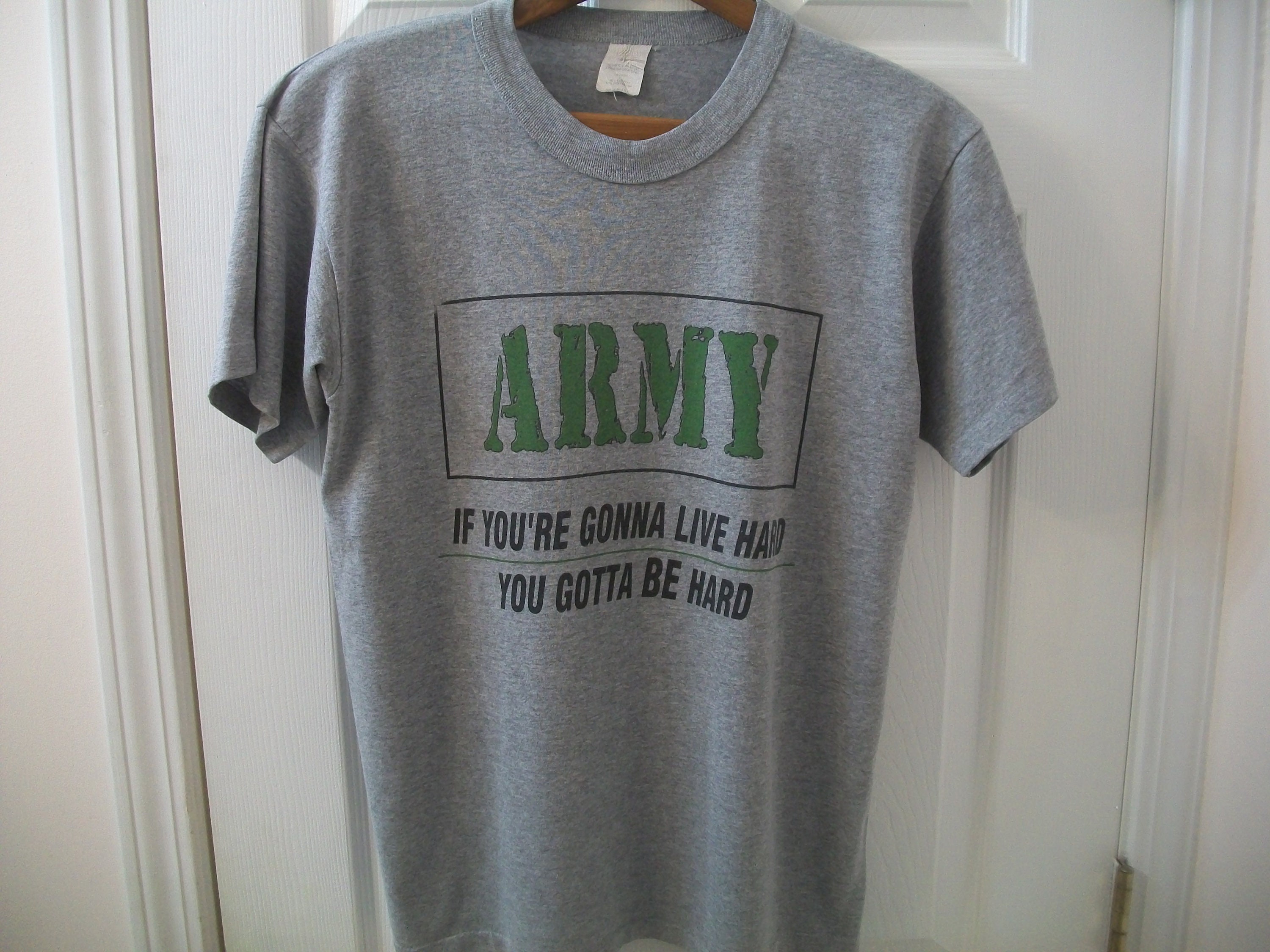 Vintage ARMY T Shirt Medium M West 