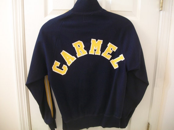 Football Team Carmel High School Varsity Jacket - New American Jackets
