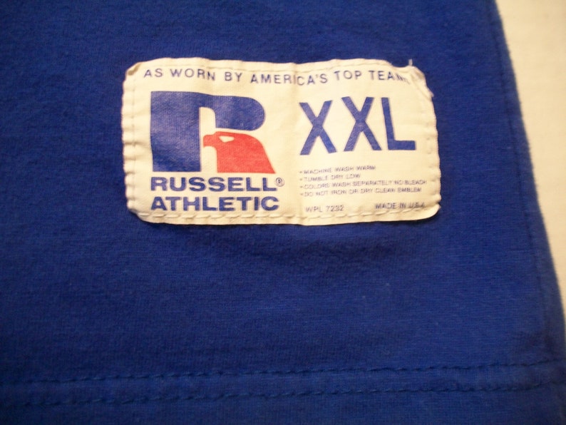Vintage Fraternity T Shirt XL Delt Frat Delta House Animal House Ringer Football Jersey Style tee Delts Deltas Russell Athletic 80s 90s vtg