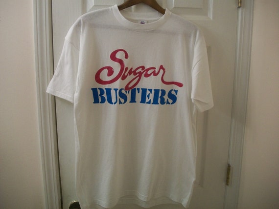 Vintage 90s Sugar Busters T Shirt Large Logo 7 10… - image 2