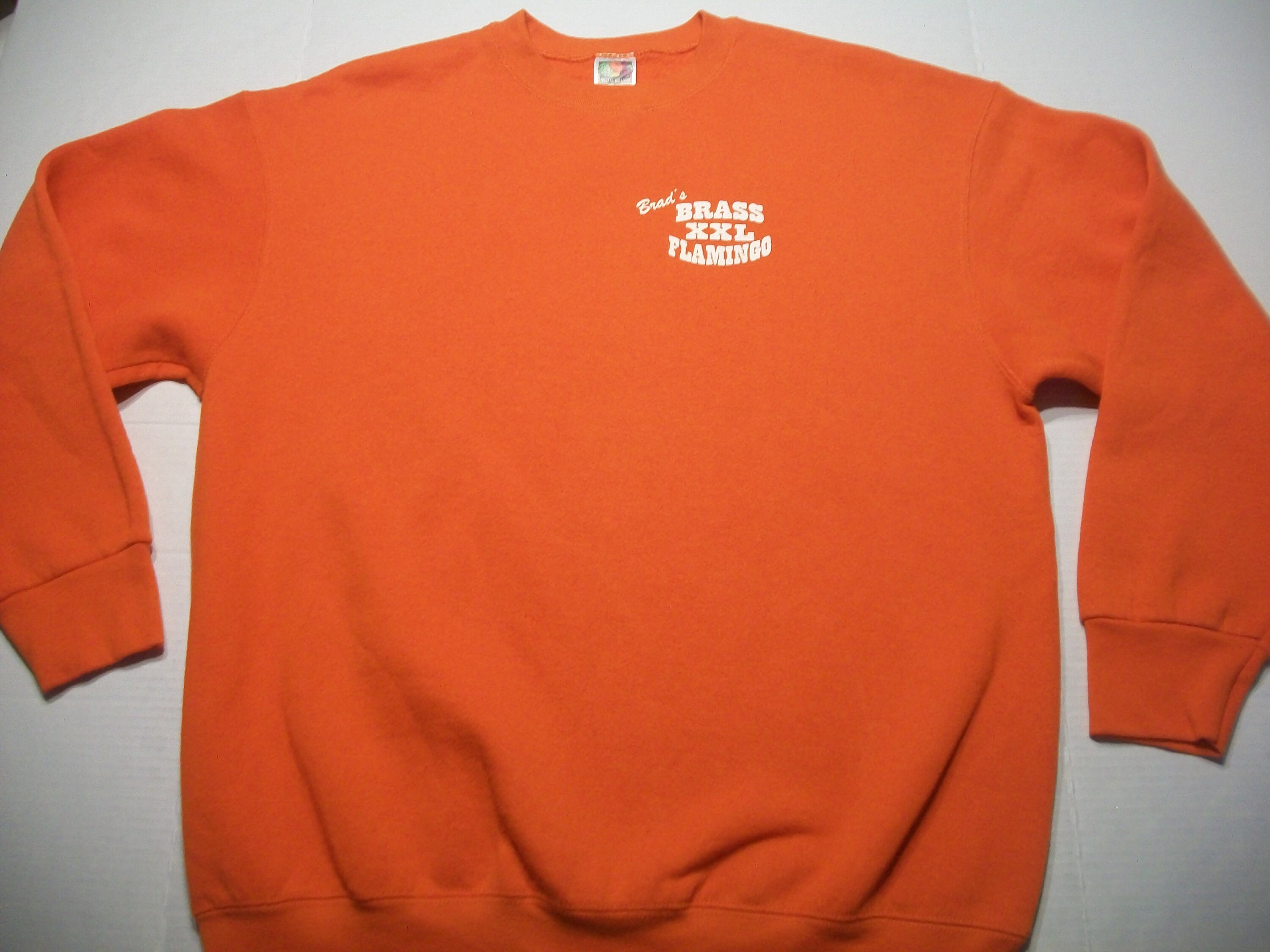 Vintage Strip Club Sweatshirt XL Brad's Brass Flamingo Etsy