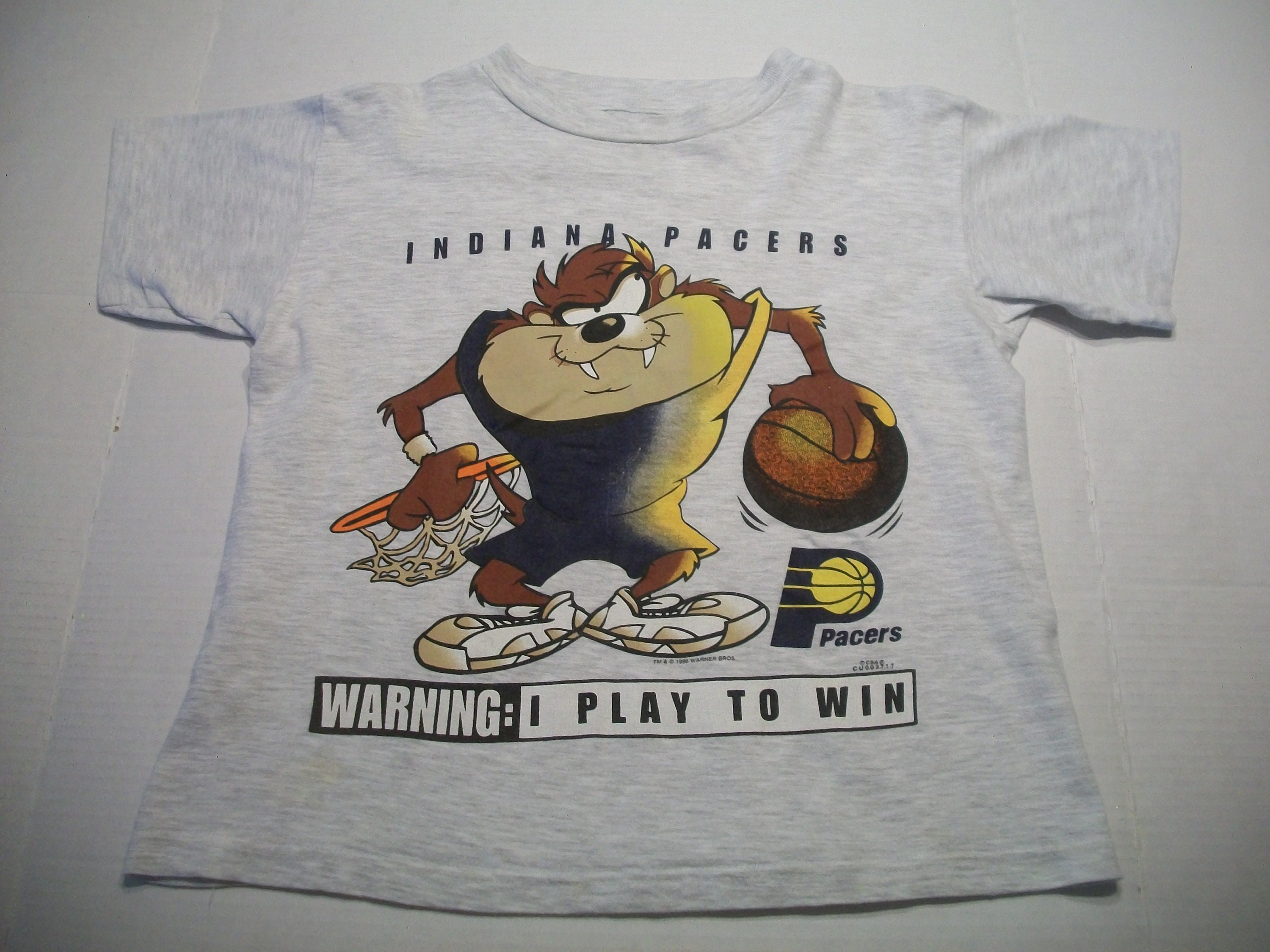 Gildan, Shirts, Vintage Nba Indiana Pacers Caricature Pride Shirt Indiana Pacers  Shirt