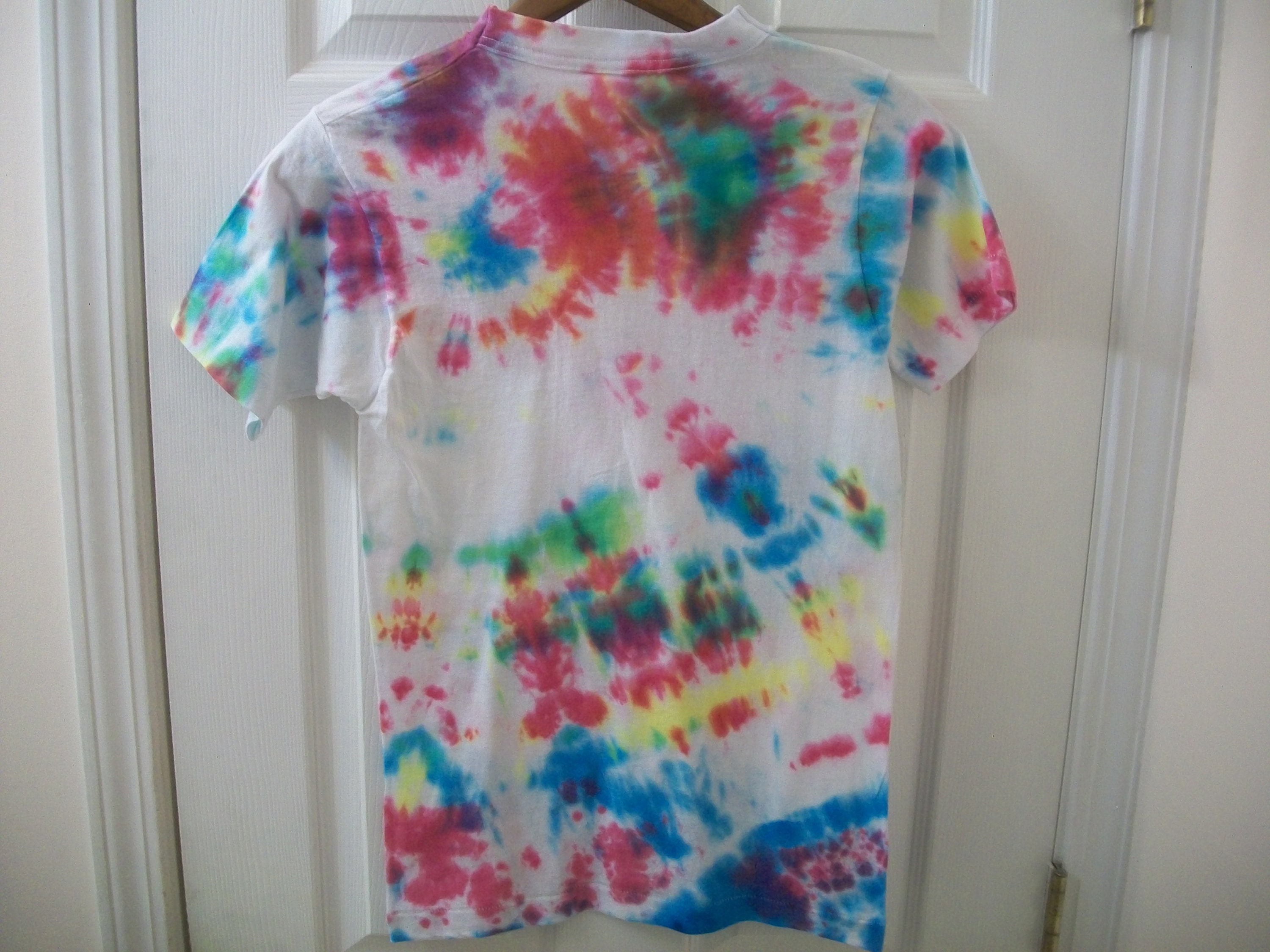 Vintage 80s Tie Dye T Shirt XS Multi Color Hippy Mischief Etsy