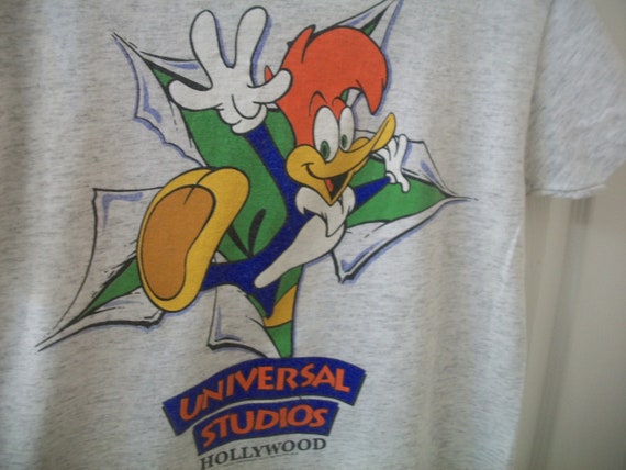 Vintage 90s Woody Woodpecker T Shirt XS Universal… - image 4