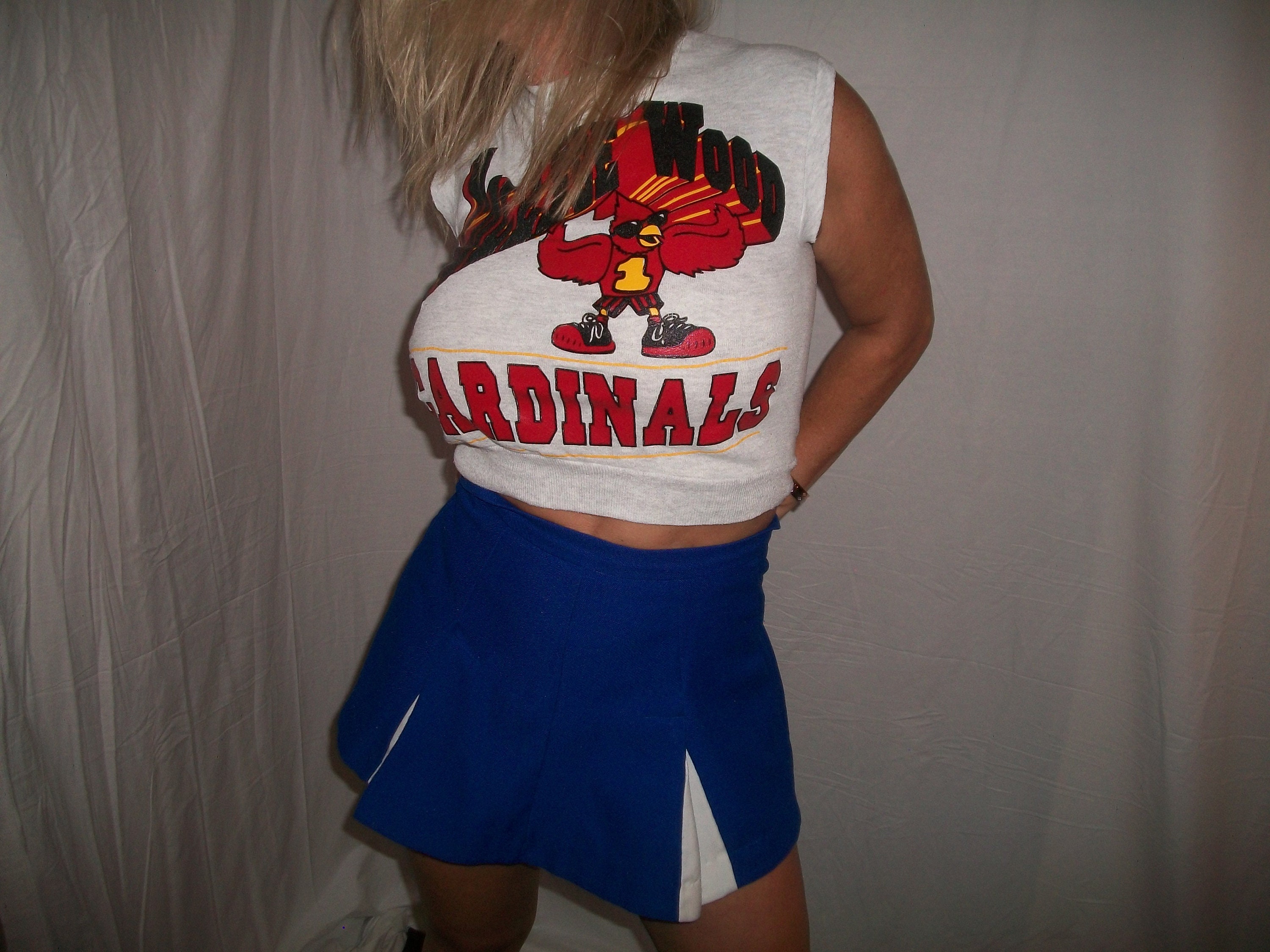 Vintage Louisville Cardinals Nutmeg Mills Crewneck Sweatshirt 90s
