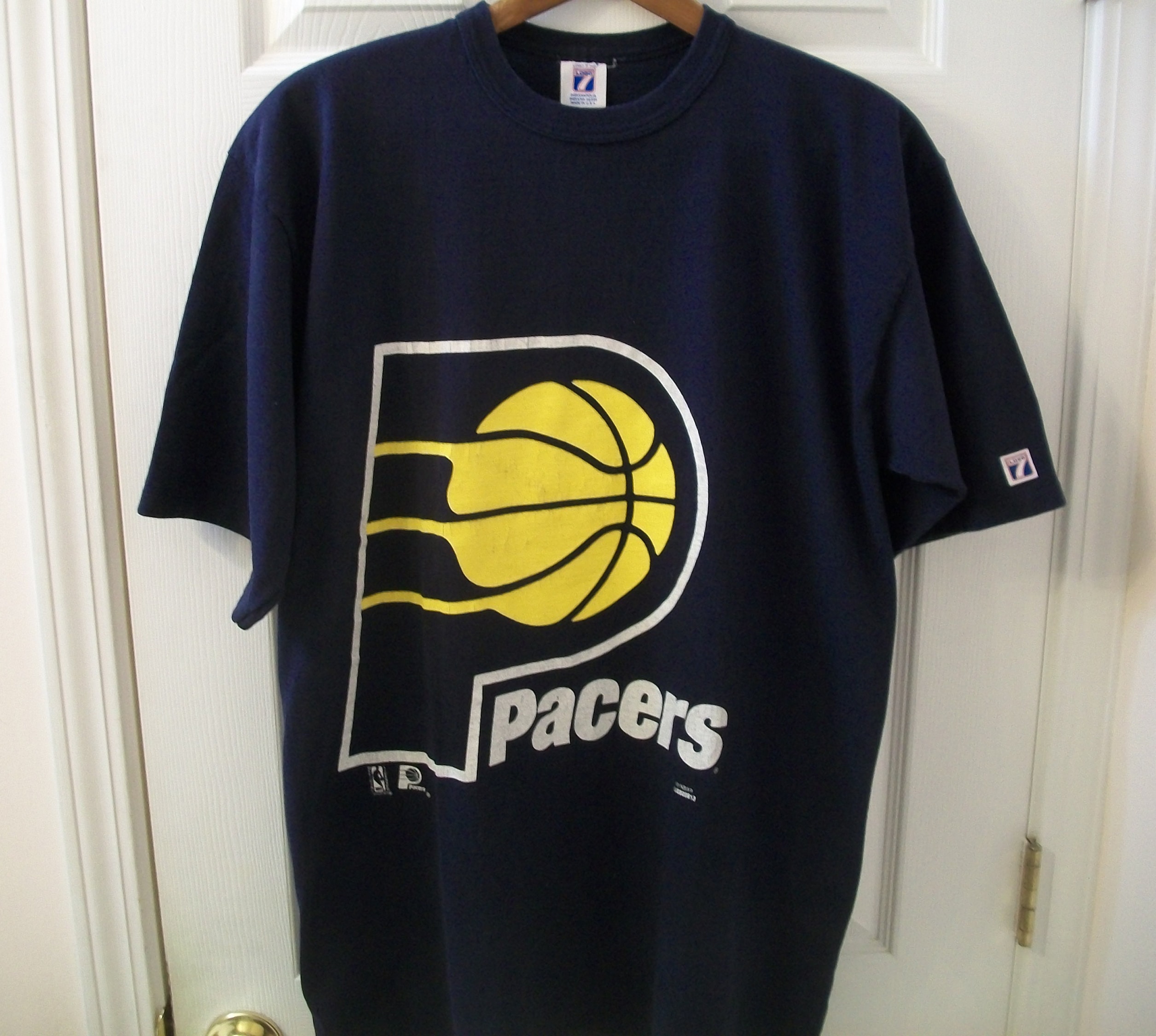 NWT Indiana Pacers Long Sleeve Mens XL Shirt NBA Store