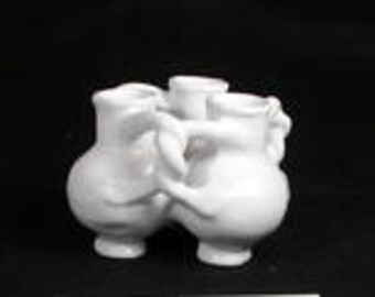 Fuddling Cup Three Interwoven Cups Puzzle