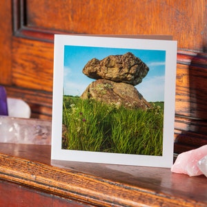The Devils Den « Summer Wildflower » - Carte de voeux carrée vierge