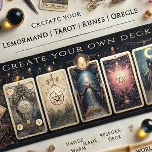 Créez Votre Tarot – Cartes Oracle Personnalisées à partir de Votre Art