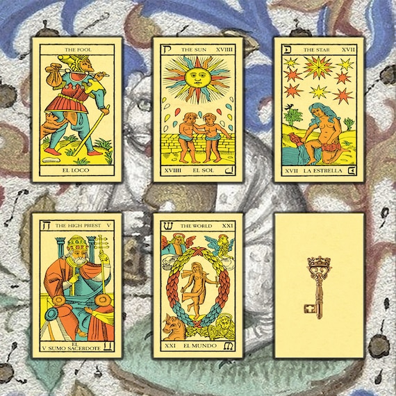 Marseille Vintage Tarot (Marseille Tarot, 7): Morsucci, Anna