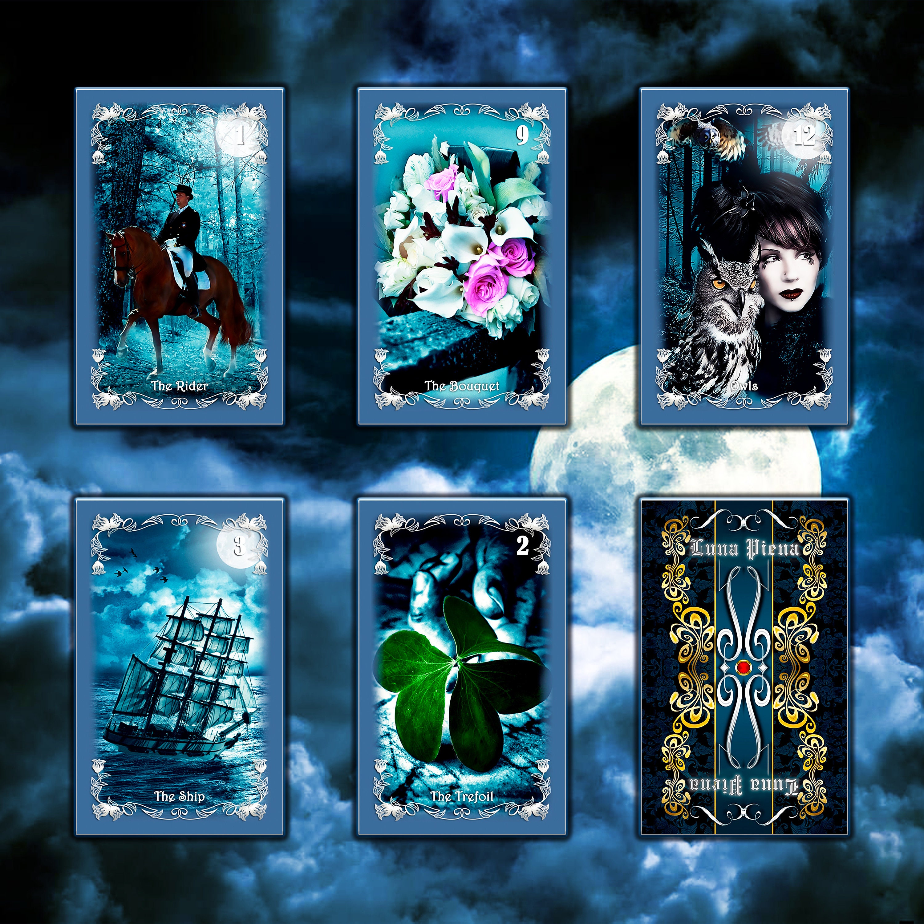 Full Moon Oracle 108 Card (eng | Ita | Fra | Ukr | Rus) With Pdf