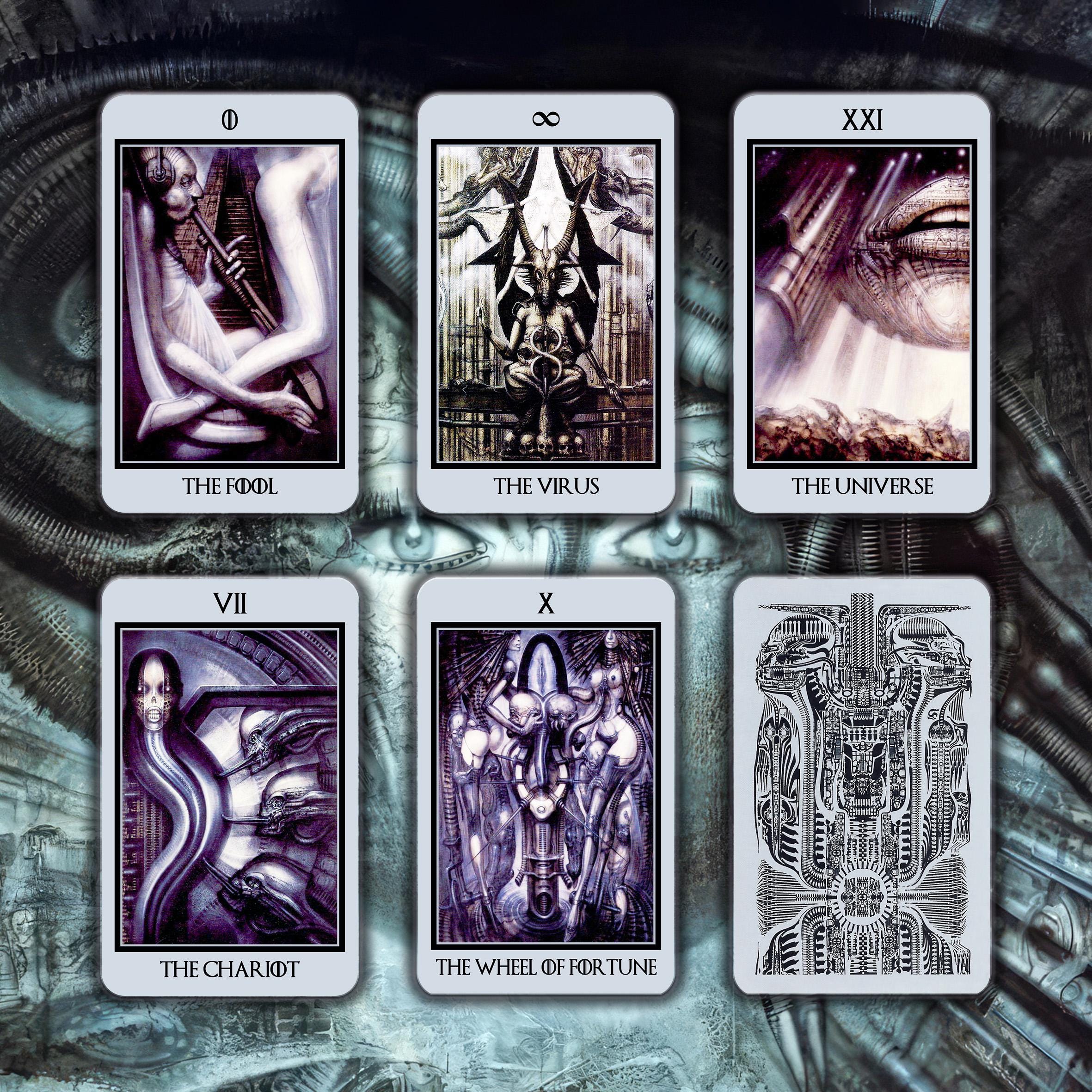 H.r. Giger Tarot Cards - Etsy
