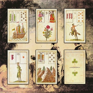 Reprodução Primal Lenormand Vintage 1799