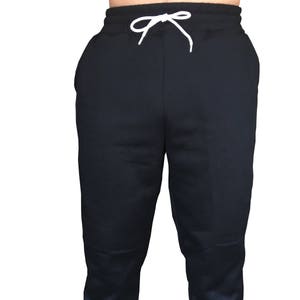 Plain 2025 black sweats