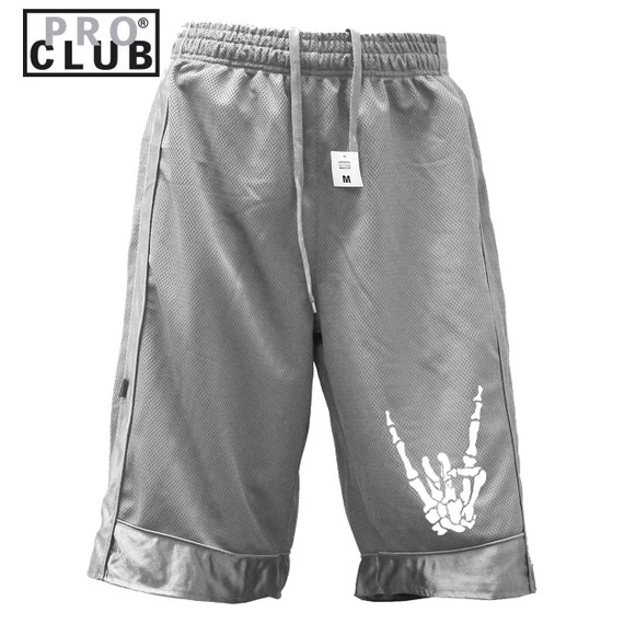 New Comfortable PROCLUB Graphic Printed Skeleton Heavy Weight