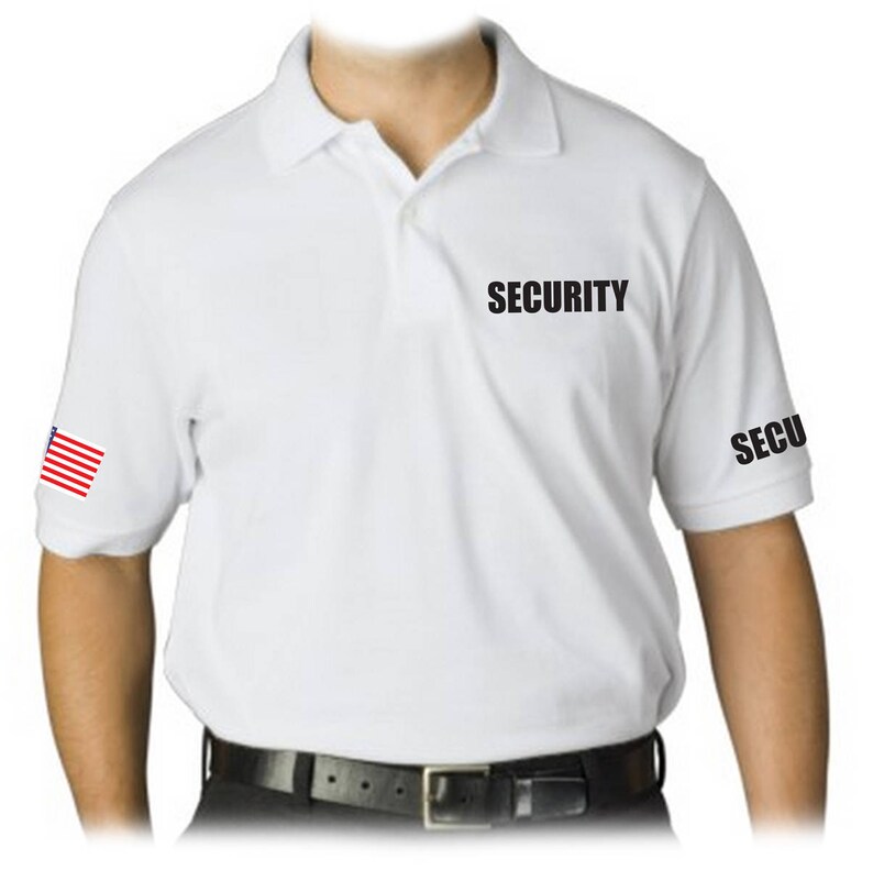 American Security Polo Shirt Black/ Gray/ Navy/ Red/ Royal Etsy Australia