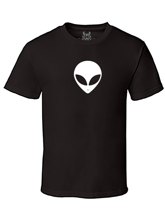 White Alien Head T-Shirt White Alien Head T-Shirt