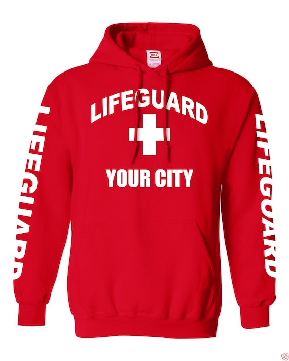 Lifeguard Graphic Design Unisex Hoodie Sweatshirt Pullover Hooded Top Hoody New 