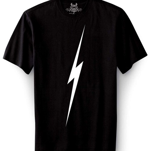 Lightning Bolt Tshirt Etsy