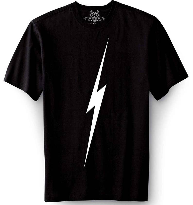 Lightning Bolt Tshirt Etsy