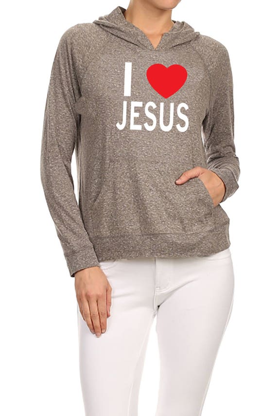 I Heart Jesus Hoodie - Etsy Canada