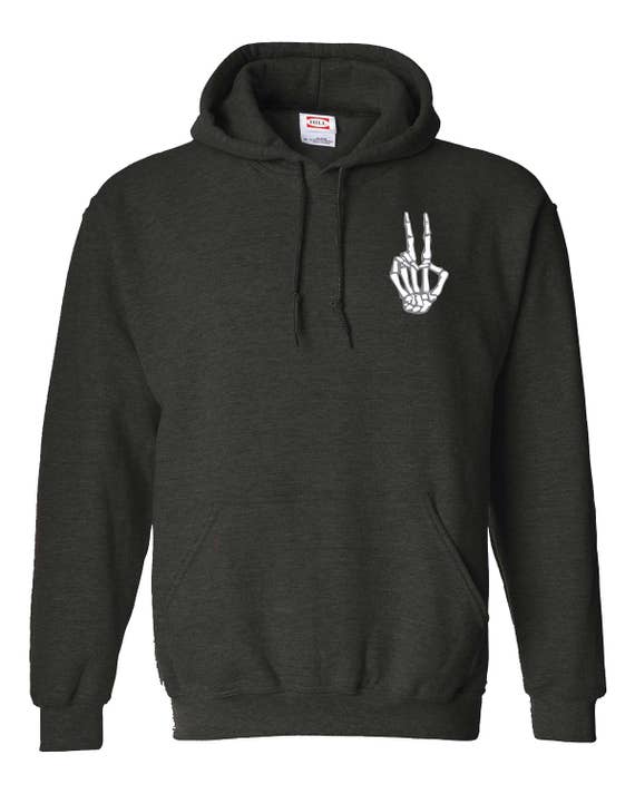 Skeleton black hoodie new arrivals