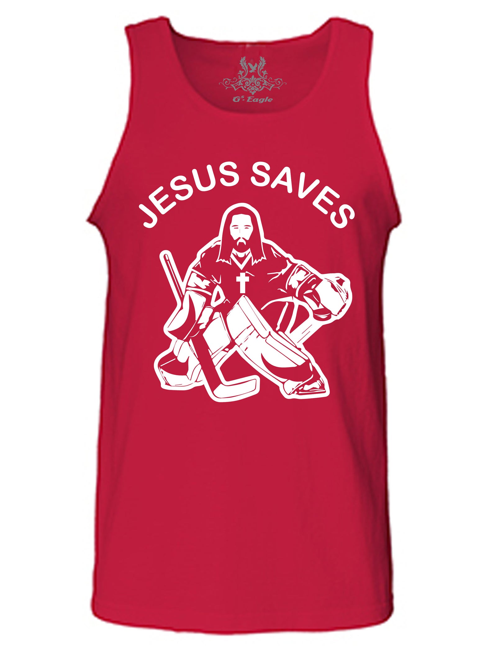 Jesus Saves Hockey Goalie Tshirt Etsy