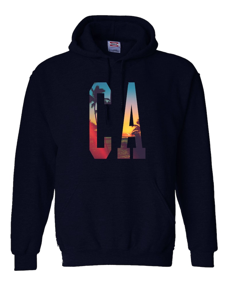 California Logo 'CA' Hoodie 