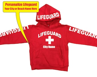 Officially Licensed Unisex LIFEGUARD Hoodie Customize Yours Today