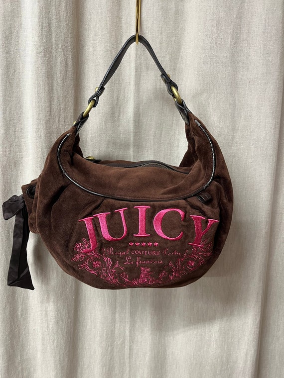 Luxurious Juicy Couture Velvet Messenger Bag