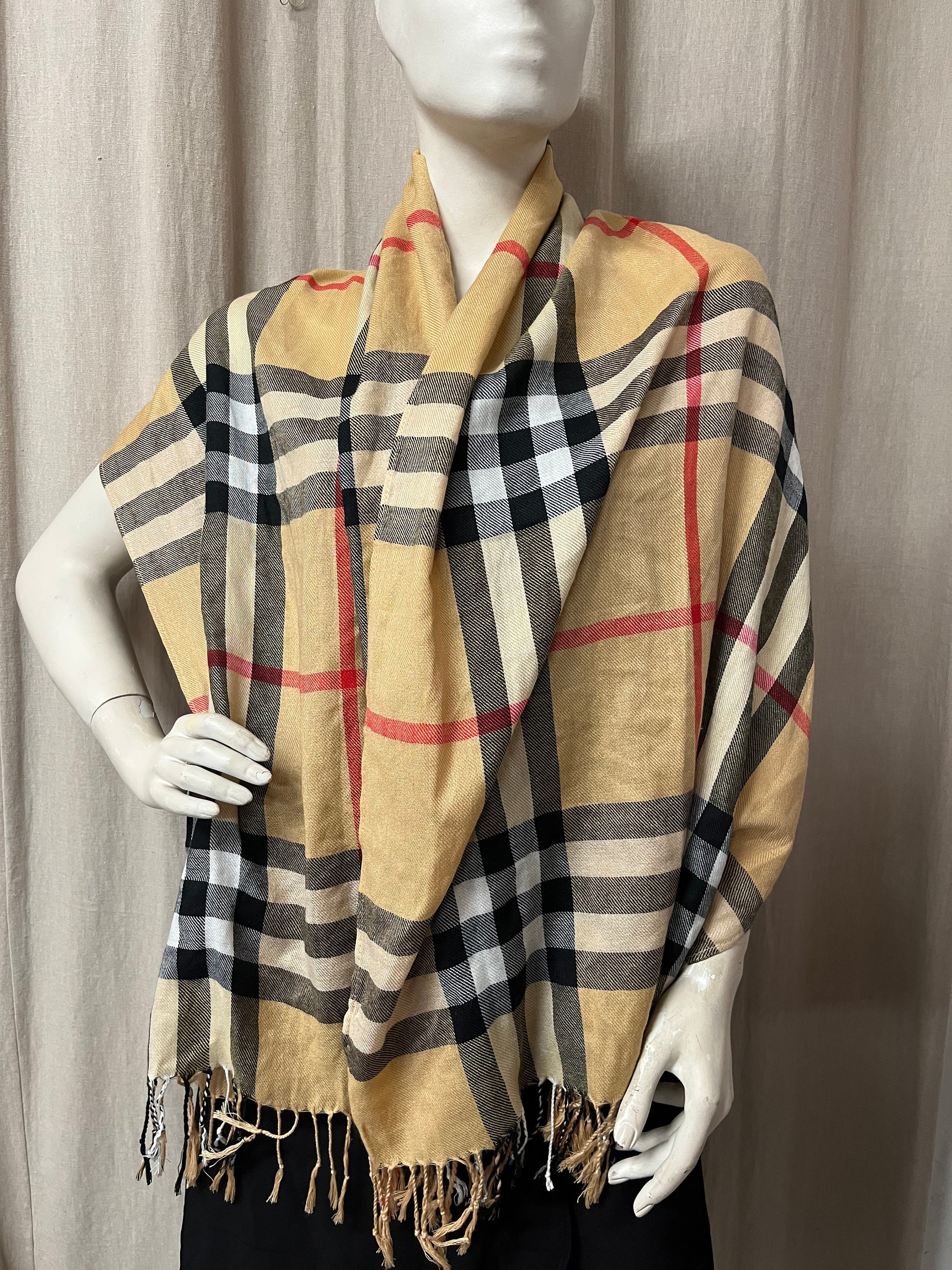 Burberry London 100% kasjmier sjaal gemaakt in Engeland. - Etsy Nederland