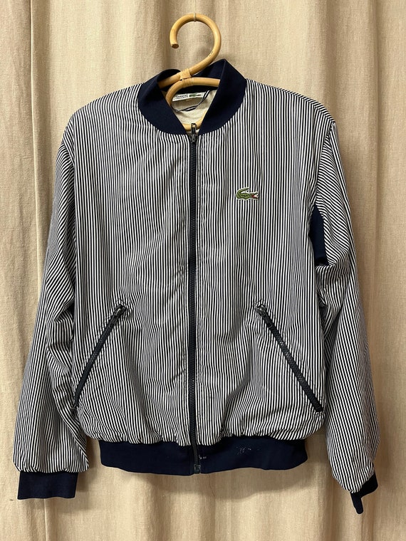 Chemise Lacoste 80s Vintage Striped Jacket Made in France - Etsy