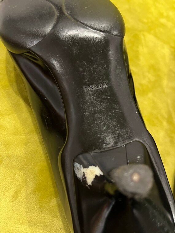 Pra Pumps 50 Square Sole Vanilla Patent Leather