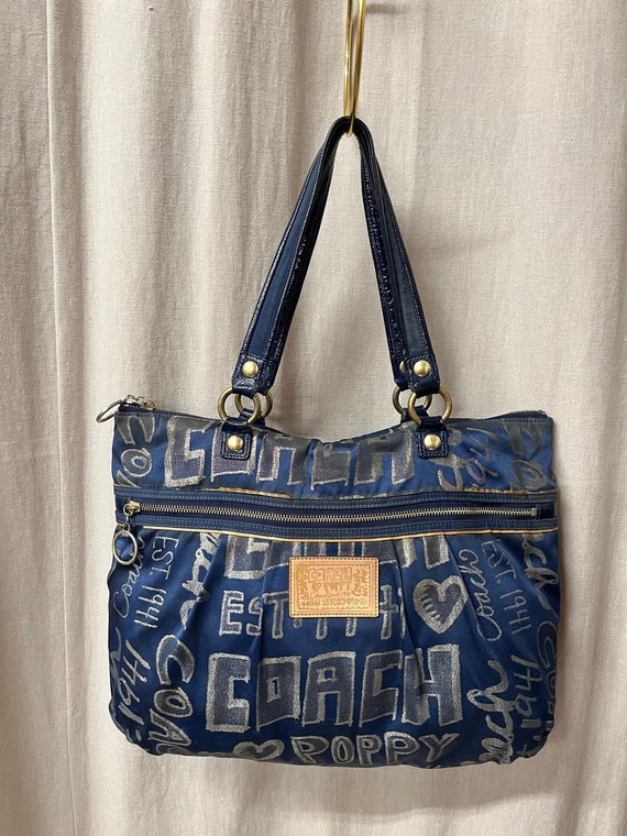 Gold coach poppy purse hot sale