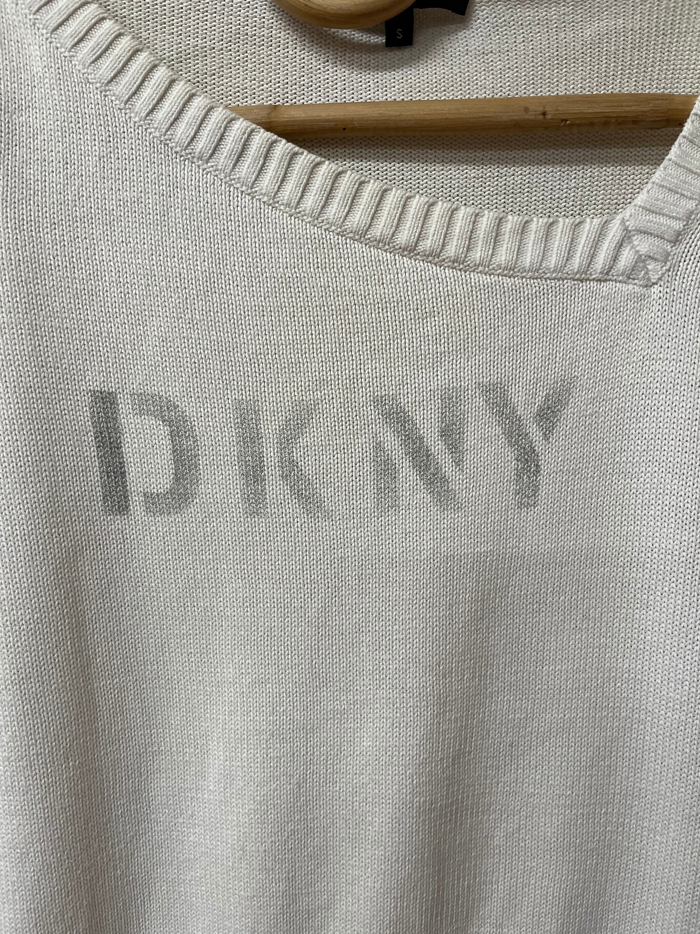dkny white sweater
