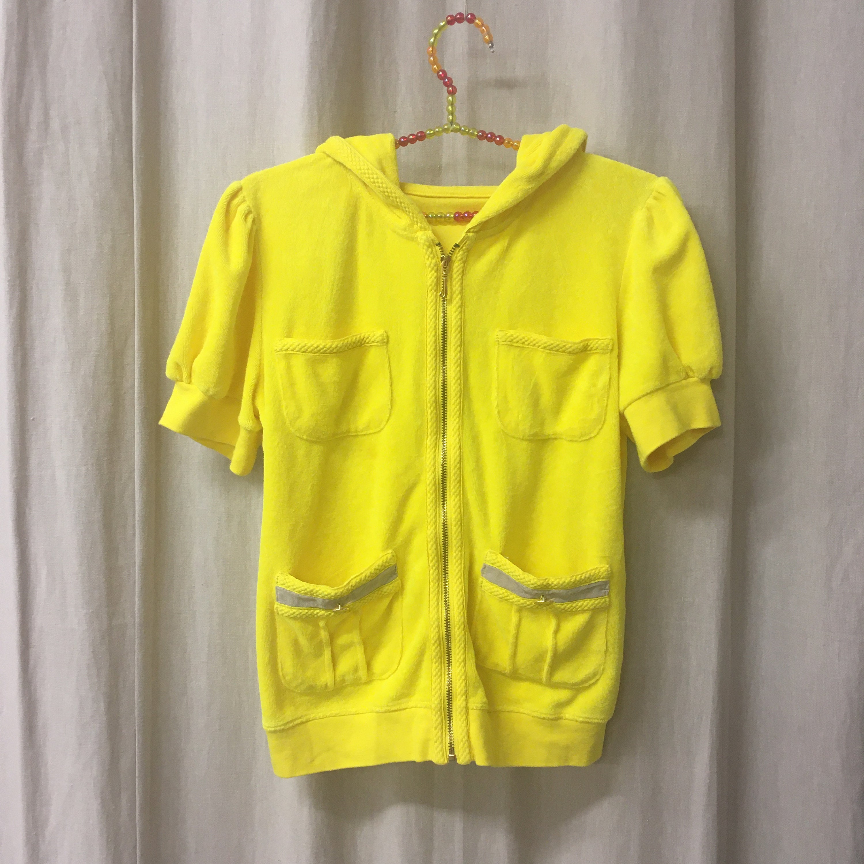 Juicy couture short sleeve deals hoodie