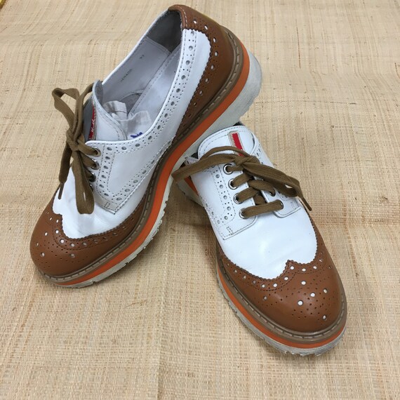 Prada brogue shoes discount