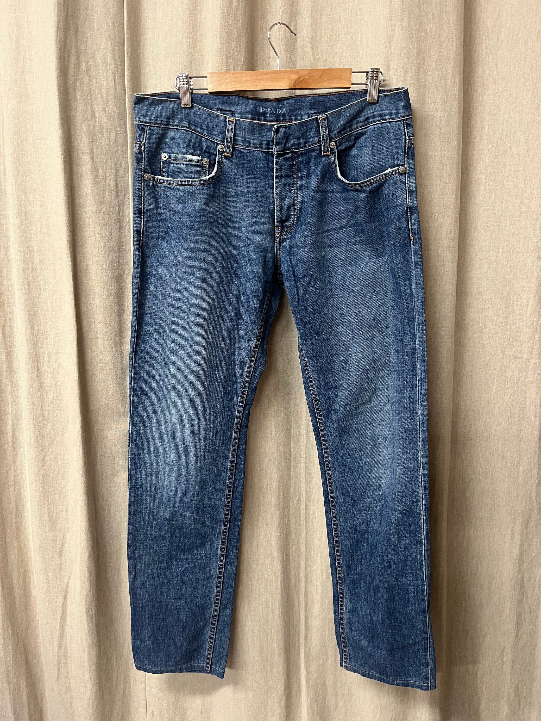 Prada jeans men - Etsy España