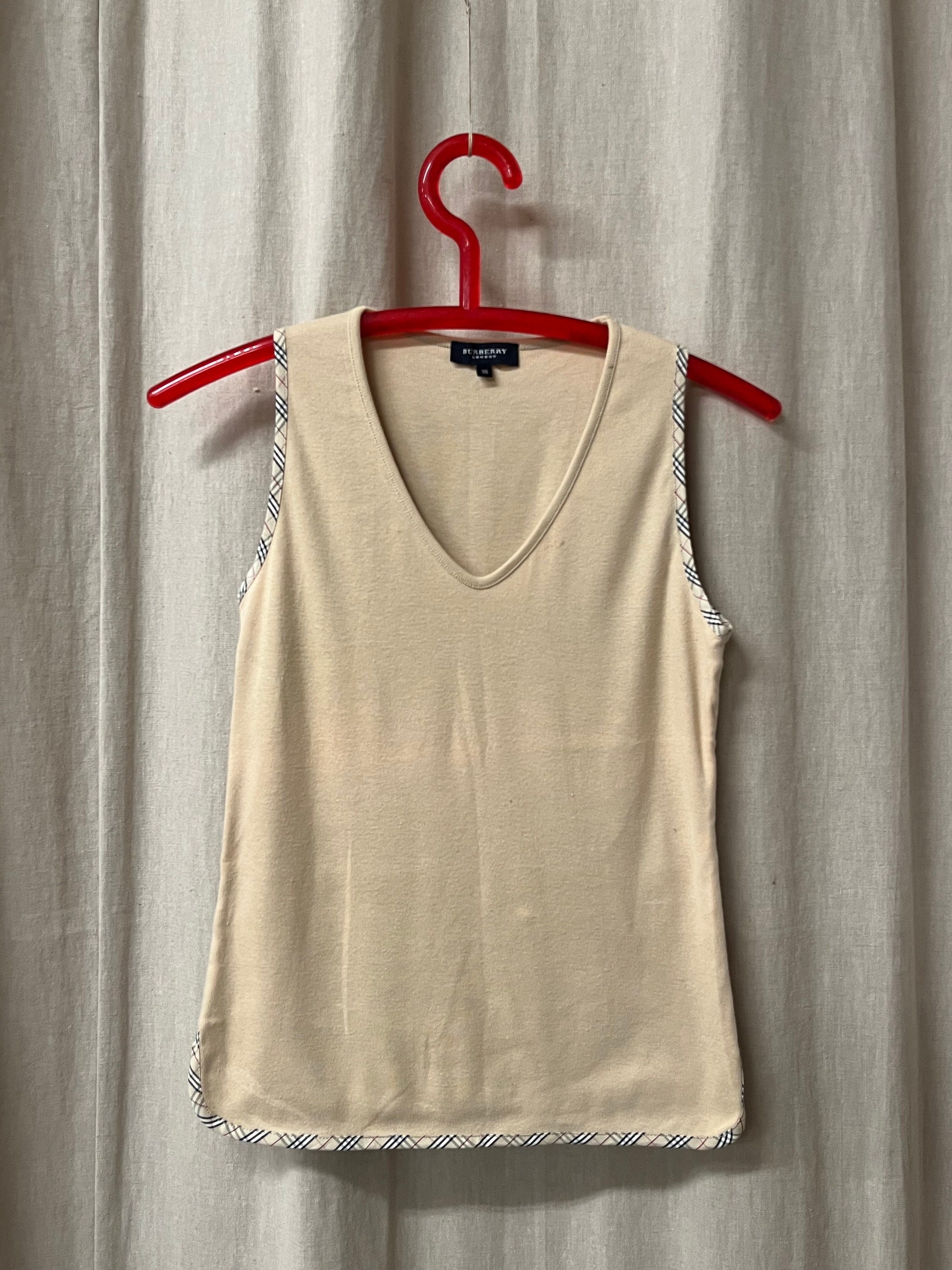 Burberry Tank Top - Etsy