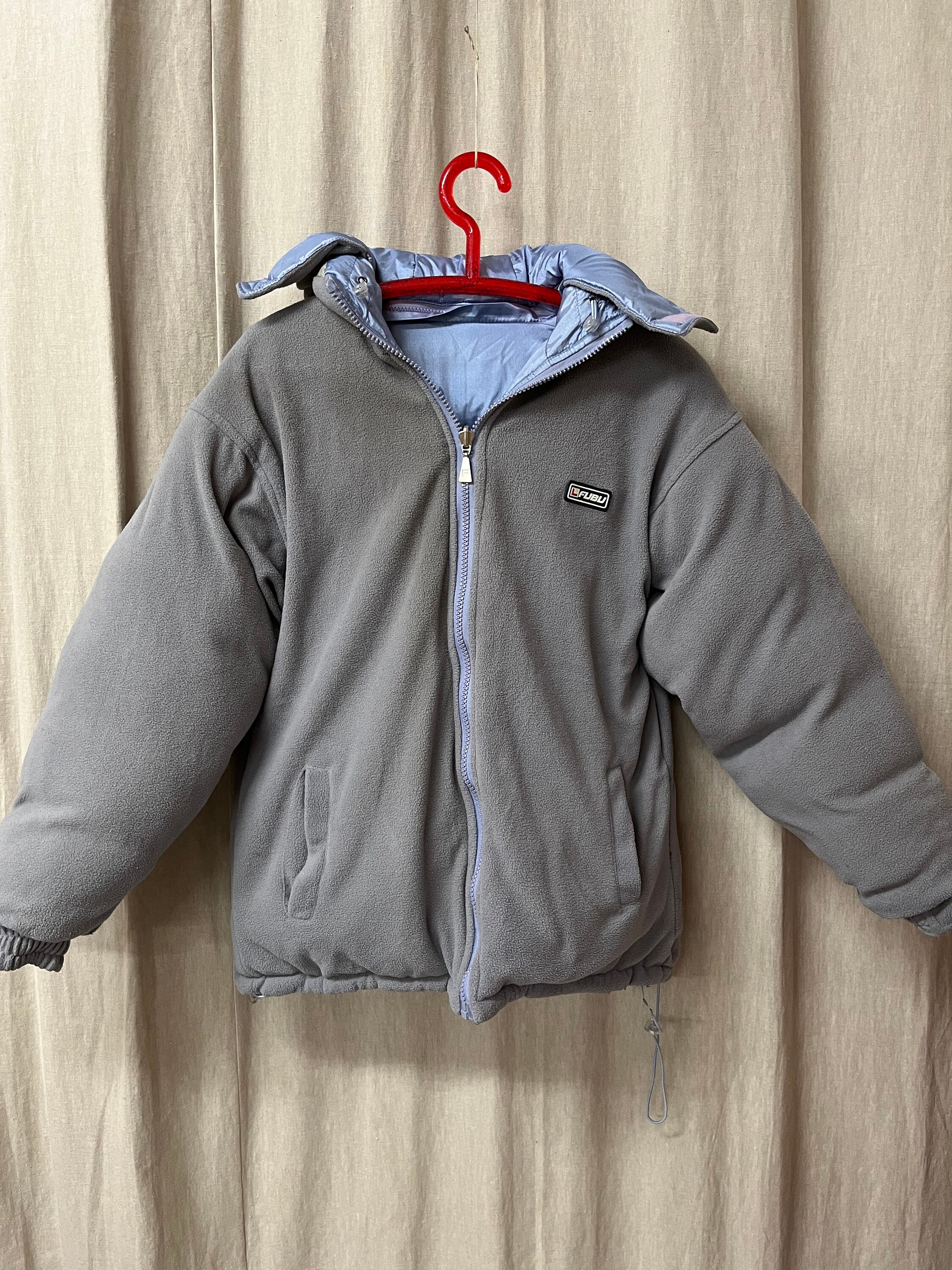 Fubu Signature Collection Vintage Reversible Puffer Jacket Fubu Signature Collection Vintage Reversible Puffer Jacket