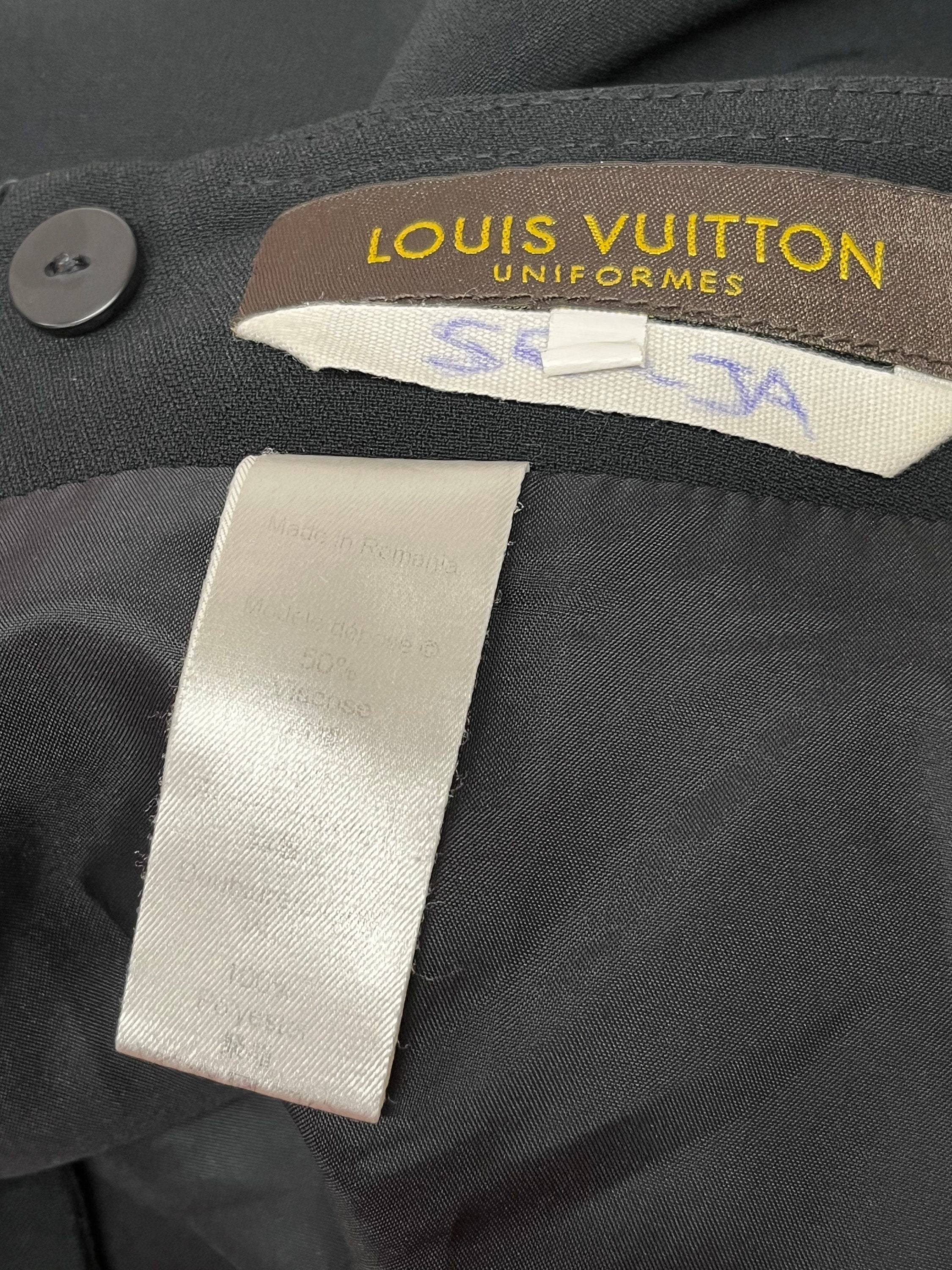 Louis Vuitton Uniformes Beautiful Black Skirt Size Medium 