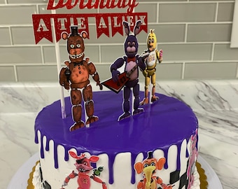 FIVE NIGHTS at FREDDYS Cupcake Topper