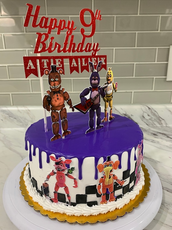Five Nights at Freddy Theme Birthday Party Supplies Algeria