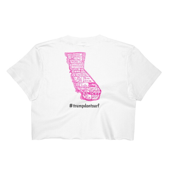 California Beaches Women's Crop Top